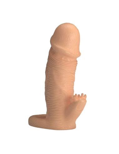 Pretty love - roderic funda para pene extensora 13 cm ø 3,8 cm color natural