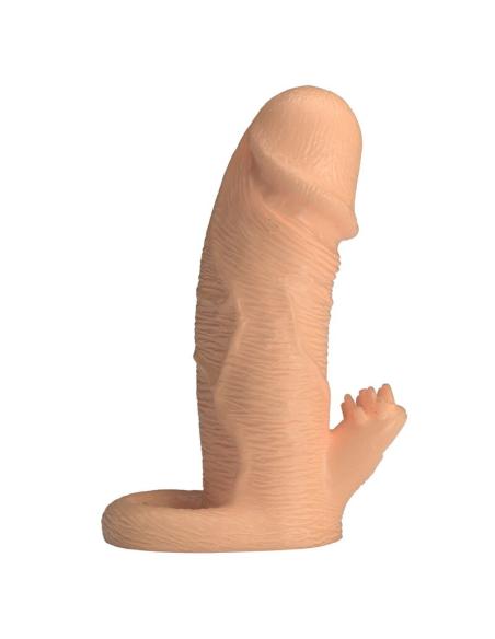 Pretty love - roderic funda para pene extensora 13 cm ø 3,8 cm color natural
