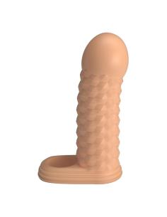 Pretty love - wolfram funda para pene extensora 11,5 cm ø 3,8 cm color natural 2