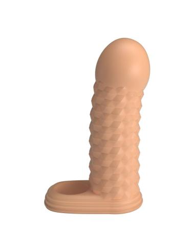 Pretty love - wolfram funda para pene extensora 11,5 cm ø 3,8 cm color natural