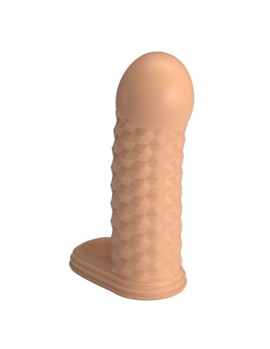 Pretty love - wolfram funda para pene extensora 11,5 cm ø 3,8 cm color natural