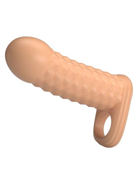 Pretty love - wolfram funda para pene extensora 11,5 cm ø 3,8 cm color natural
