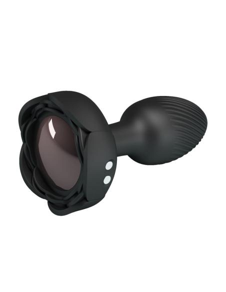 Pretty love - plug anal vibrador 10 modos recargable negro