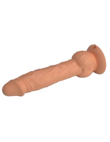 Pretty love - eren dildo vibrador con empuje 20,5 cm ø 4,5 cm color natural