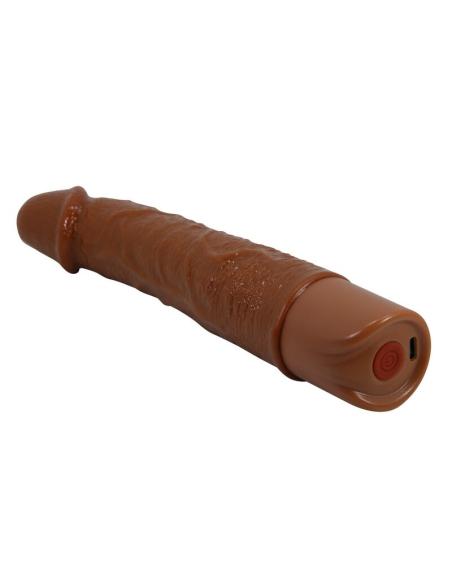 Pretty love - leonardo vibrador realístico 20 cm ø 4 cm color marrón