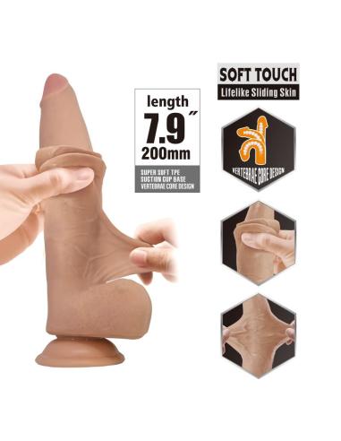 Pretty love - xander dildo realístico 20 cm ø 5 cm color natural