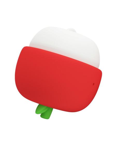 Pretty love - estimulador clitoral con efecto lengua recargable rojo