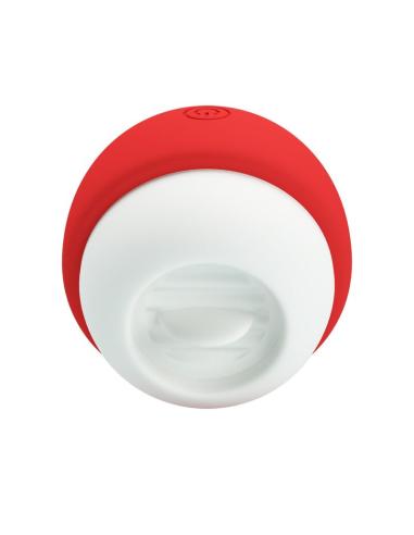 Pretty love - estimulador clitoral con efecto lengua recargable rojo