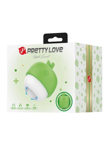 Pretty love - estimulador clitoral con efecto lengua recargable verde