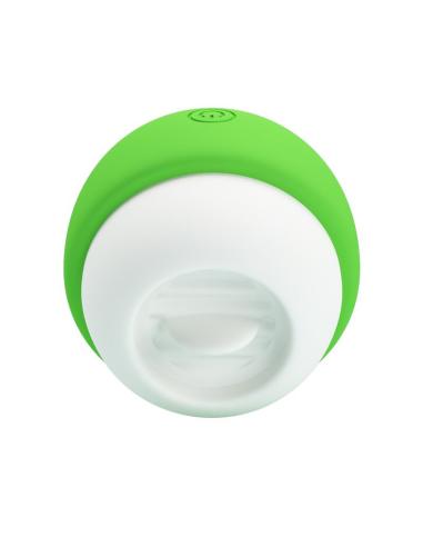 Pretty love - estimulador clitoral con efecto lengua recargable verde