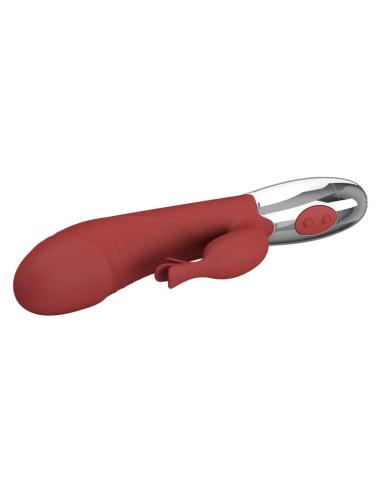 Pretty love - vibrador rabbit rosewood 30 funciones recargable usb rojo