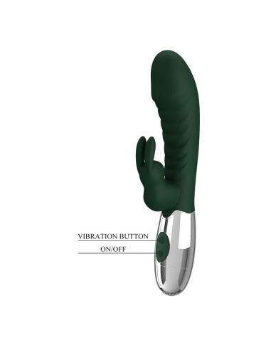 Pretty love - vibrador rabbit naughty bunny 30 funciones recargable usb verde