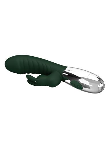 Pretty love - vibrador rabbit naughty bunny 30 funciones recargable usb verde