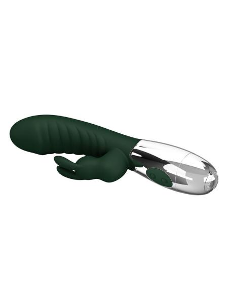 Pretty love - vibrador rabbit naughty bunny 30 funciones recargable usb verde