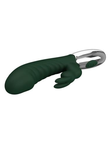 Pretty love - vibrador rabbit naughty bunny 30 funciones recargable usb verde