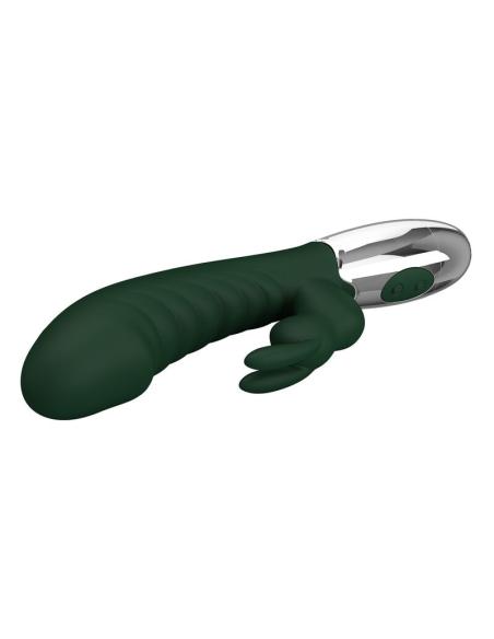 Pretty love - vibrador rabbit naughty bunny 30 funciones recargable usb verde