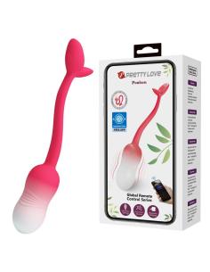 Pretty love - huevo vibrador pulsen control app 12 funciones recargable usb rosa