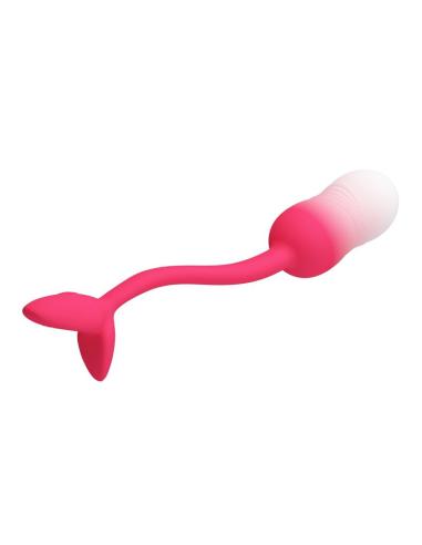Pretty love - huevo vibrador pulsen control app 12 funciones recargable usb rosa