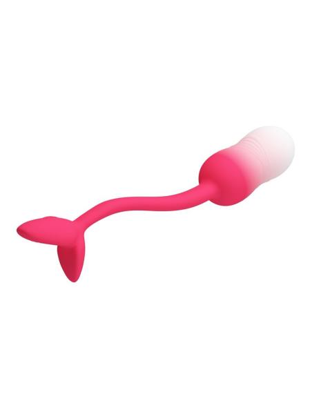 Pretty love - huevo vibrador pulsen control app 12 funciones recargable usb rosa