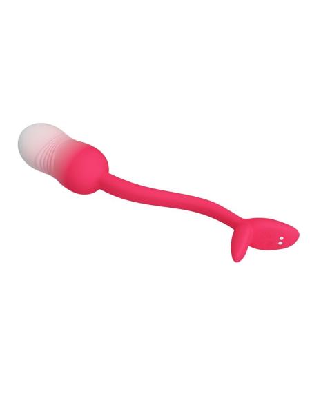 Pretty love - huevo vibrador pulsen control app 12 funciones recargable usb rosa
