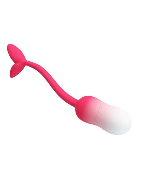 Pretty love - huevo vibrador pulsen control app 12 funciones recargable usb rosa
