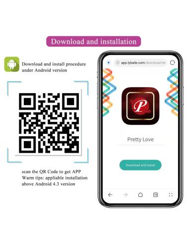 Pretty love - huevo vibrador pulsen control app 12 funciones recargable usb verde-amarillo