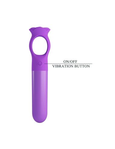 Pretty love - giana mini masajeador vibrador recargable morado