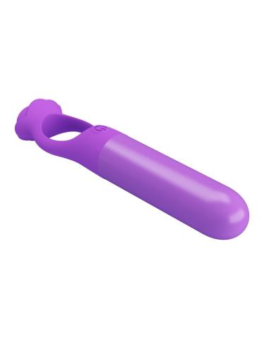 Pretty love - giana mini masajeador vibrador recargable morado