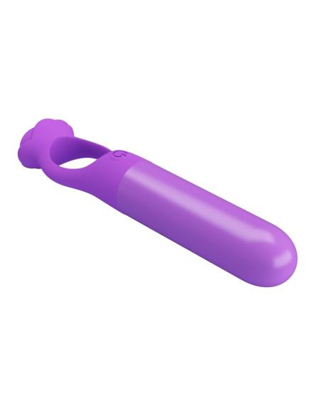 Pretty love - giana mini masajeador vibrador recargable morado