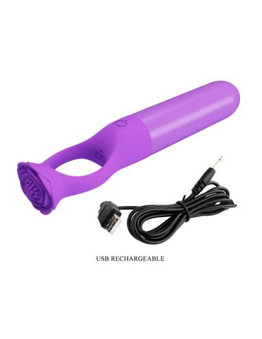 Pretty love - giana mini masajeador vibrador recargable morado