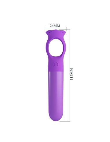 Pretty love - giana mini masajeador vibrador recargable morado