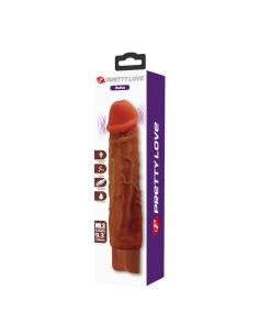 Pretty love - duke vibrador realístico 23,5 cm ø 4,8 cm color marrón 2