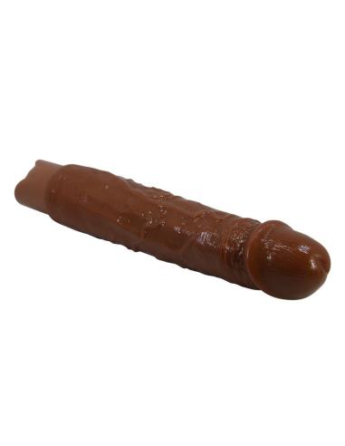 Pretty love - duke vibrador realístico 23,5 cm ø 4,8 cm color marrón