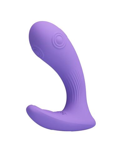 Pretty love - andromeda vibrador de doble estimulación recargable morado