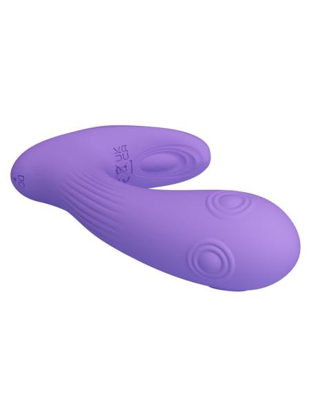 Pretty love - andromeda vibrador de doble estimulación recargable morado