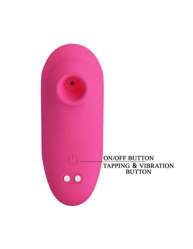Pretty love - arila succionador de clítoris con vibración recargable rosa