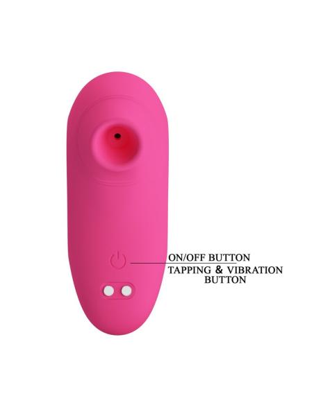 Pretty love - arila succionador de clítoris con vibración recargable rosa