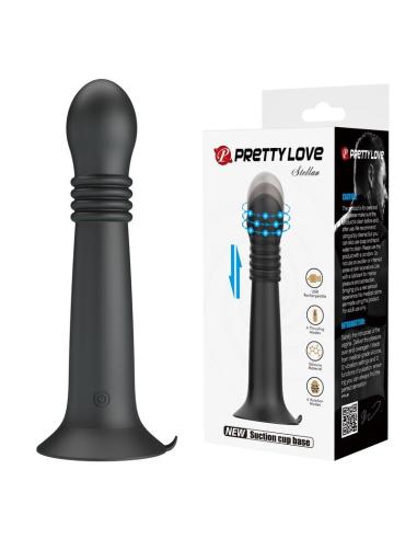 Pretty love - stella masajeador rotativo y de empuje recargable usb