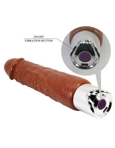 Pretty love - pro vibrador realístico 23,5 cm ø 4,8 cm color marrón