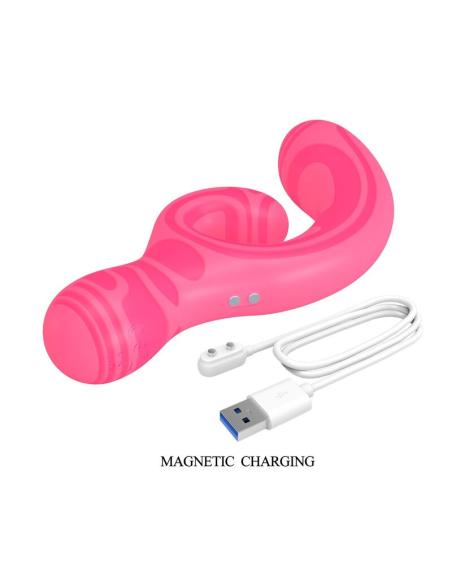 Pretty love - verity masajeador doble recargable usb