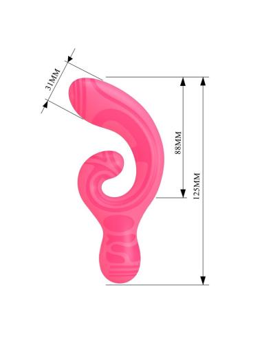 Pretty love - verity masajeador doble recargable usb
