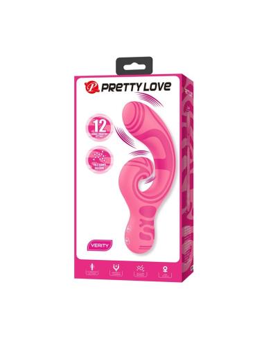 Pretty love - verity masajeador doble recargable usb