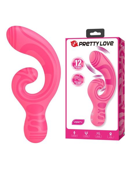 Pretty love - verity masajeador doble recargable usb