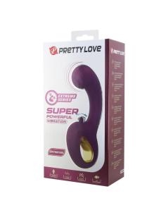 Pretty love - brynnlee vibrador con estimulador oral recargable 10 vibraciones y 5 funciones de lamido morado 2