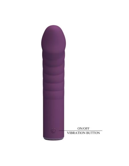 Pretty love - ryland vibrador recargable 10 funciones morado