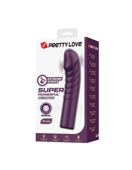 Pretty love - ryland vibrador recargable 10 funciones morado