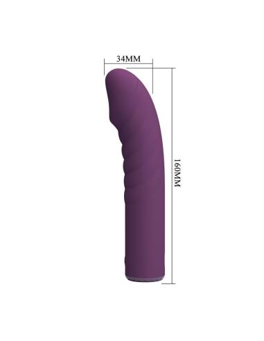 Pretty love - ryland vibrador recargable 10 funciones morado