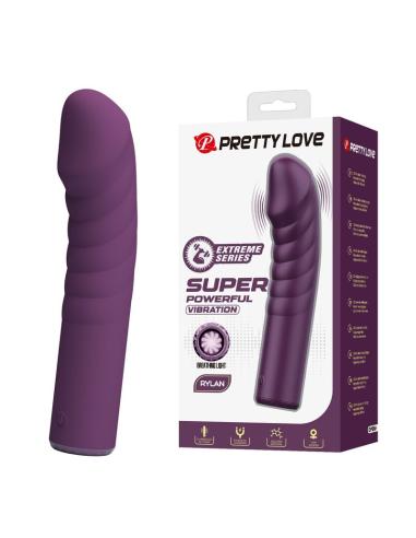 Pretty love - ryland vibrador recargable 10 funciones morado