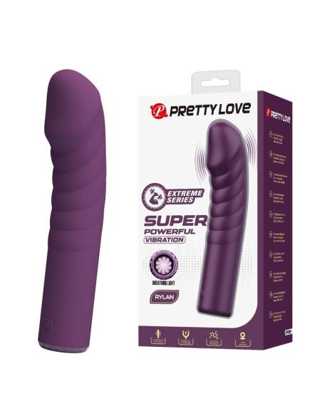 Pretty love - ryland vibrador recargable 10 funciones morado