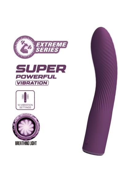 Pretty love - kissell vibrador recargable 10 funciones morado